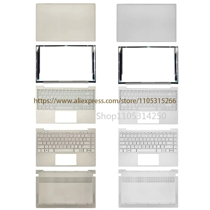 Replace Cover Rear Housing LCD Lid Back Case For HP Envy 13-BA 13T-BA TPN-C145 Silver L94047-001 Palmrest Upper Top Bottom Case