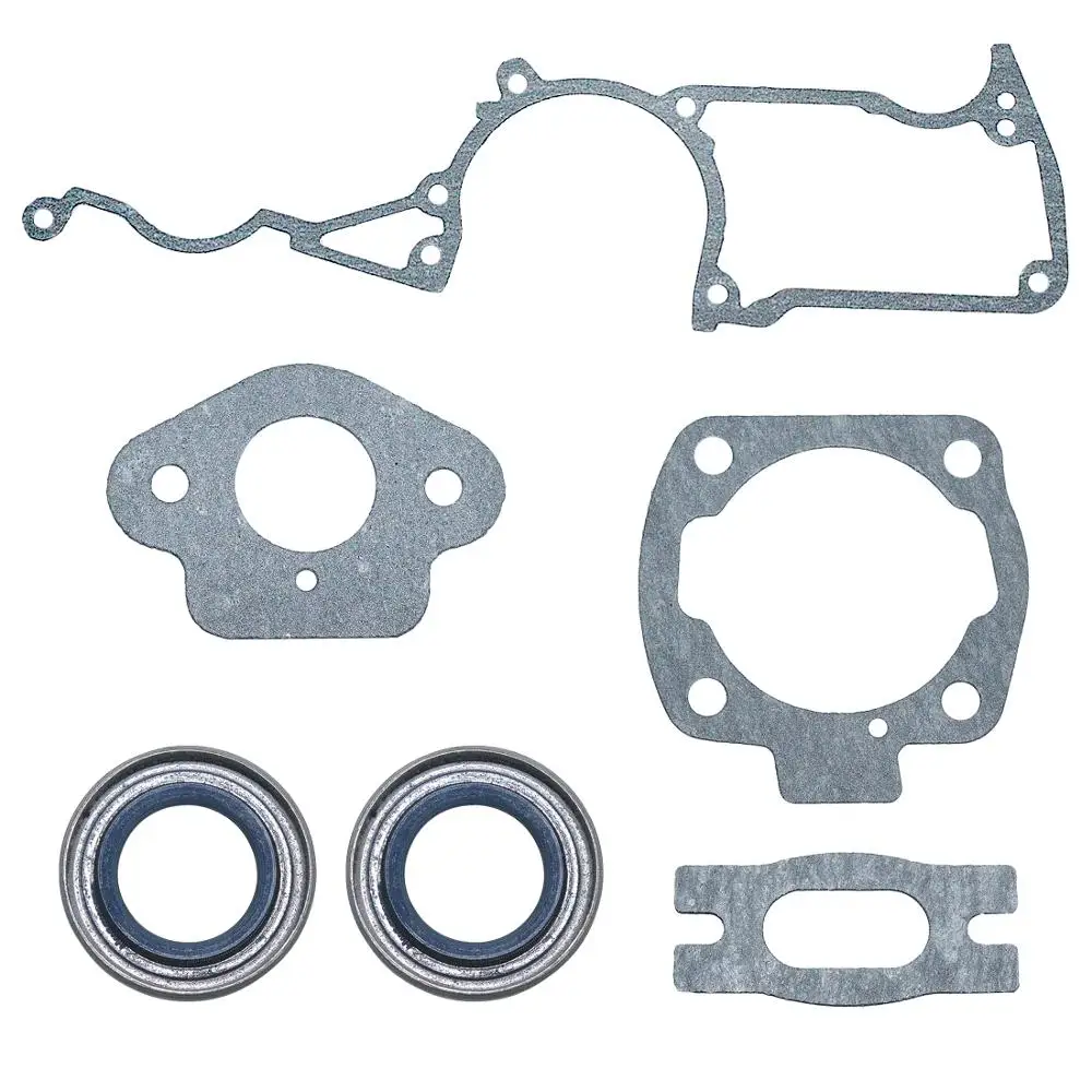 Imagem -02 - Kit de Junta do Cárter do Cilindro para Husqvarna 50 51 55 55 Rancher Motosserra Peça de Ferramenta de Substituição 501 76 1802