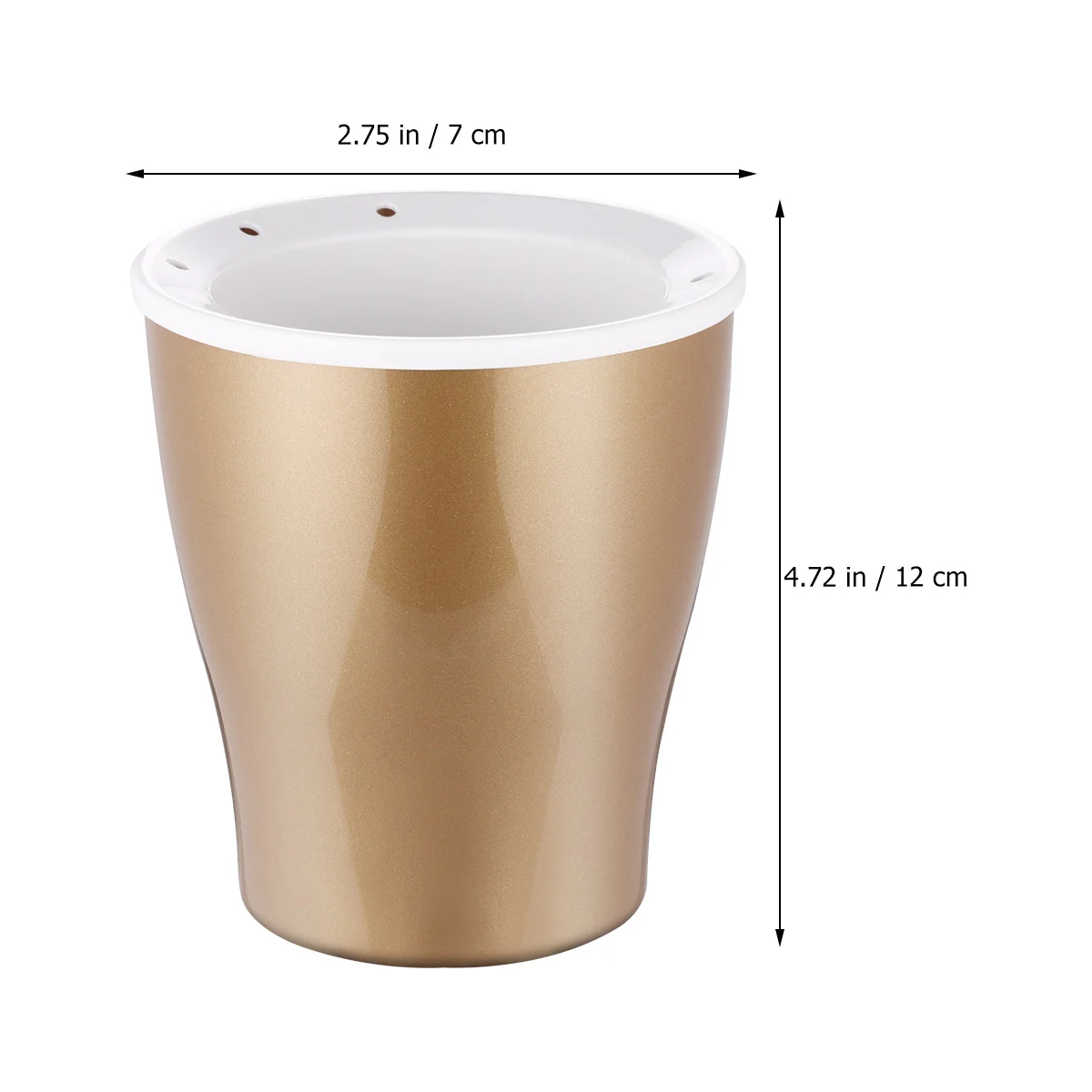 

2pcs Self Watering Wicking Flower Pot Plastic Planter With Water Storage For Succulents Cacti Herbs Indoor Outdoor Garden Heat