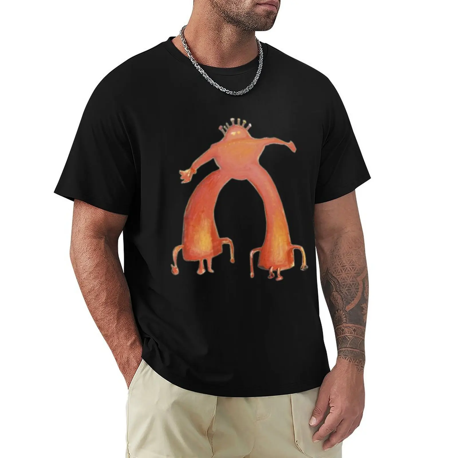 

The Flaming Lips - Pink Robot T-Shirt Luxury man new edition oversize t-shirts man Men's t shirts