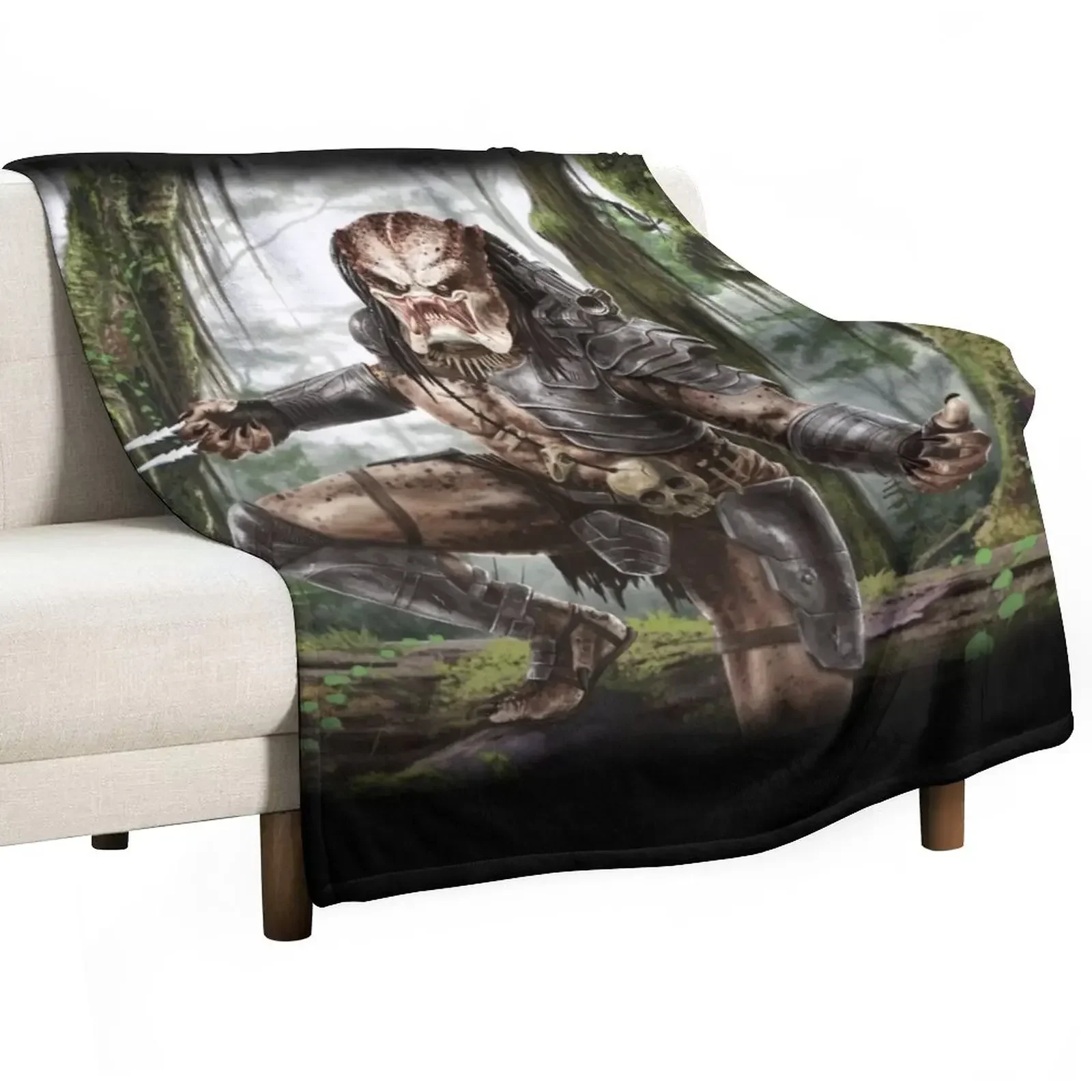 

Predator Throw Blanket Dorm Room Essentials Baby Quilt Blankets