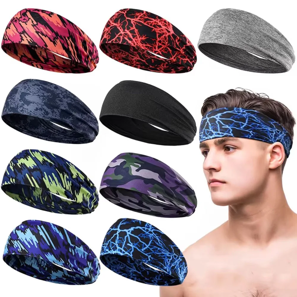 Breathable Sports Headband for Working Out Running Crossfit & Dominating Your Competition-Performance Stretch Moisture Wicking
