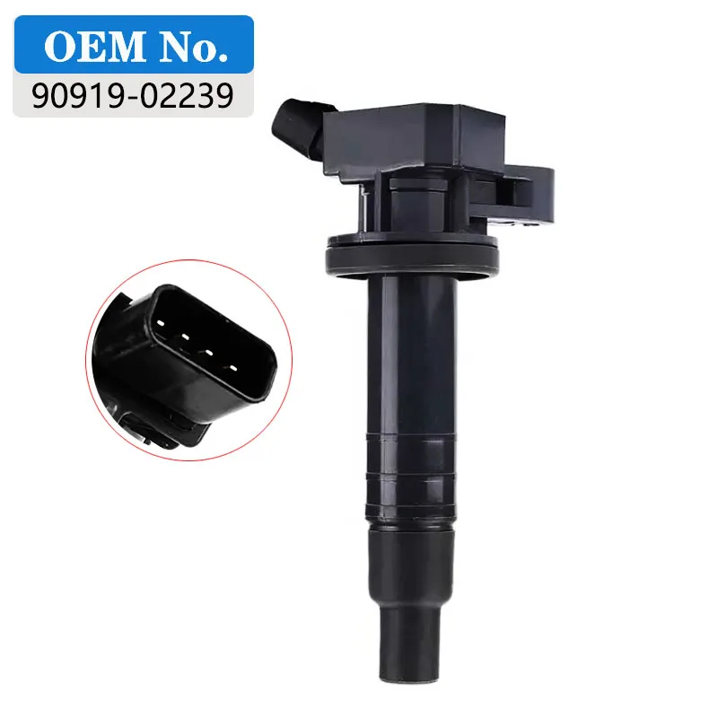 

90919-02239 High Quality Ignition Coil For Toyota Corolla Celica Matrix Spark Coil 9091902239