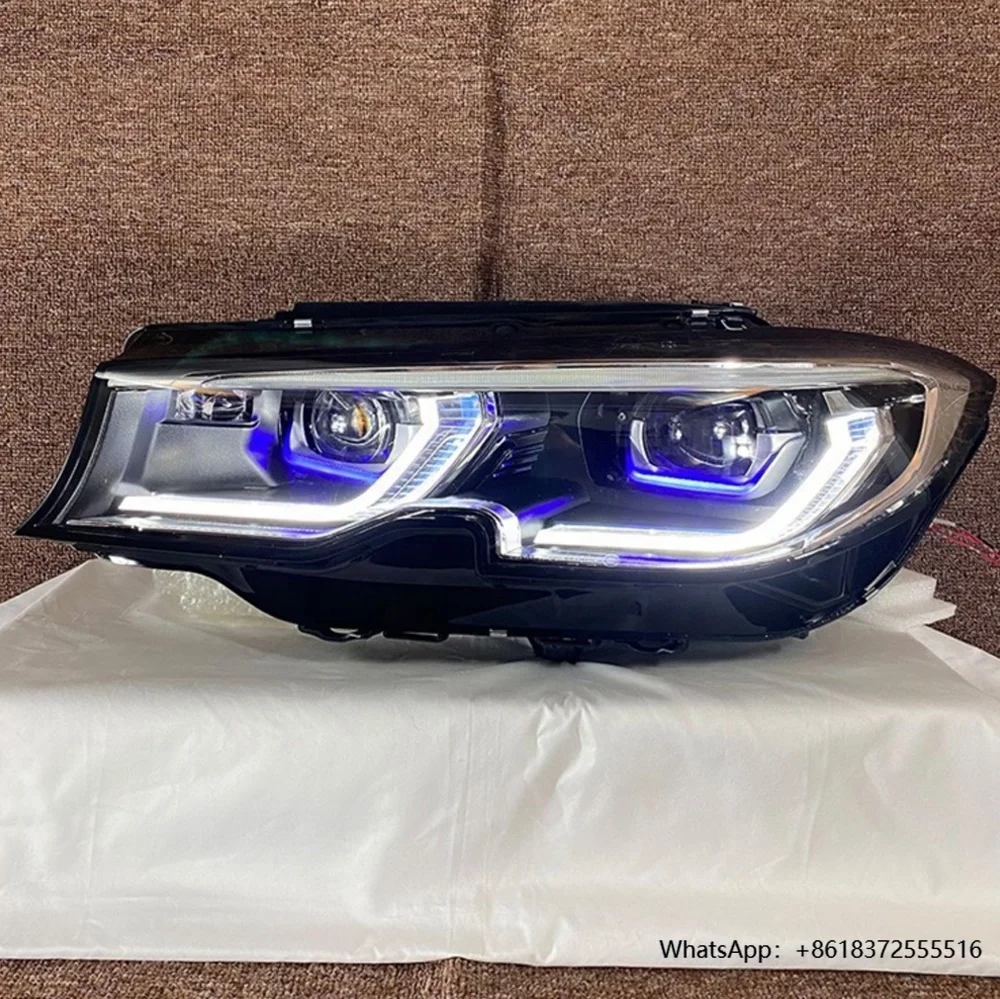 

For 3series G20 G28 Upgrade Adaptive Beam Laser Headlight Assembly Turning Signal High and Low Beam Fog Car Lamps Plug Play