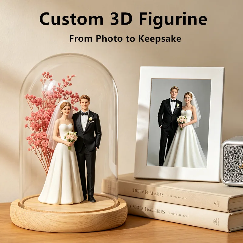 From Photo From Picture Custom Real Person Figurine 3D Personalized Customization Commemorative Custom Figurine Gift