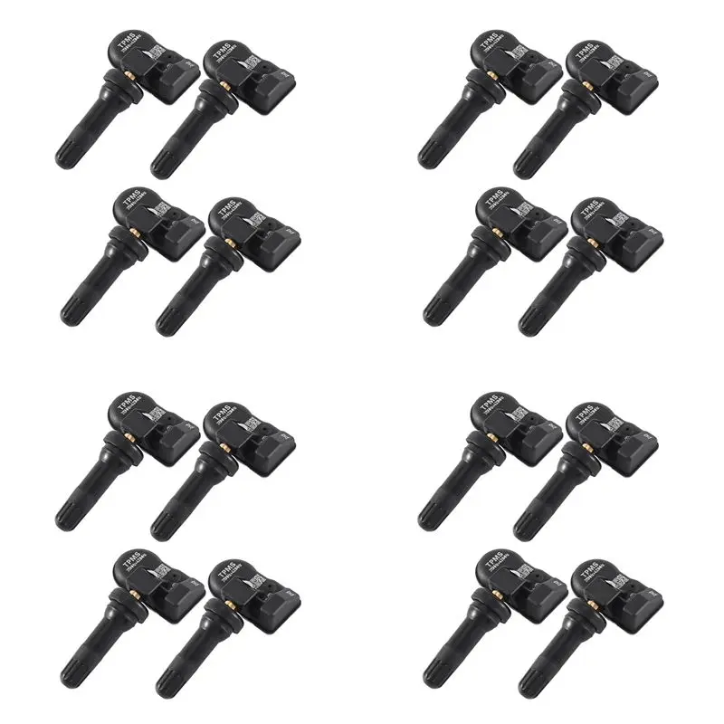 Exclusive 16Pcs Programming MX Sensor TPMS Tire Pressure Monitor Sensor 315MHZ 433MHZ Universal 2 In 1 Repair Tool For-Autel Bla