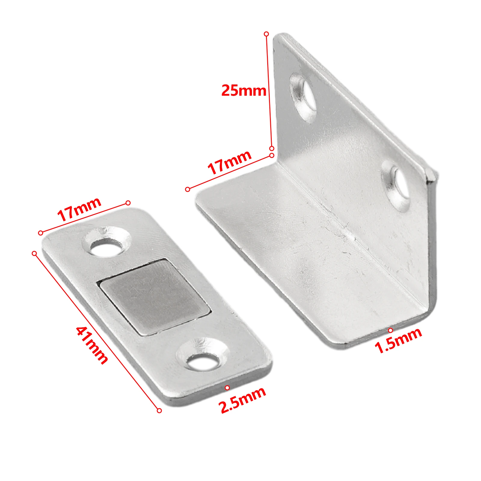 Brand New High Quality Latch Self-adhesive Lock No Punching Parts Practical Replacement Spare 1Pcs Accessories