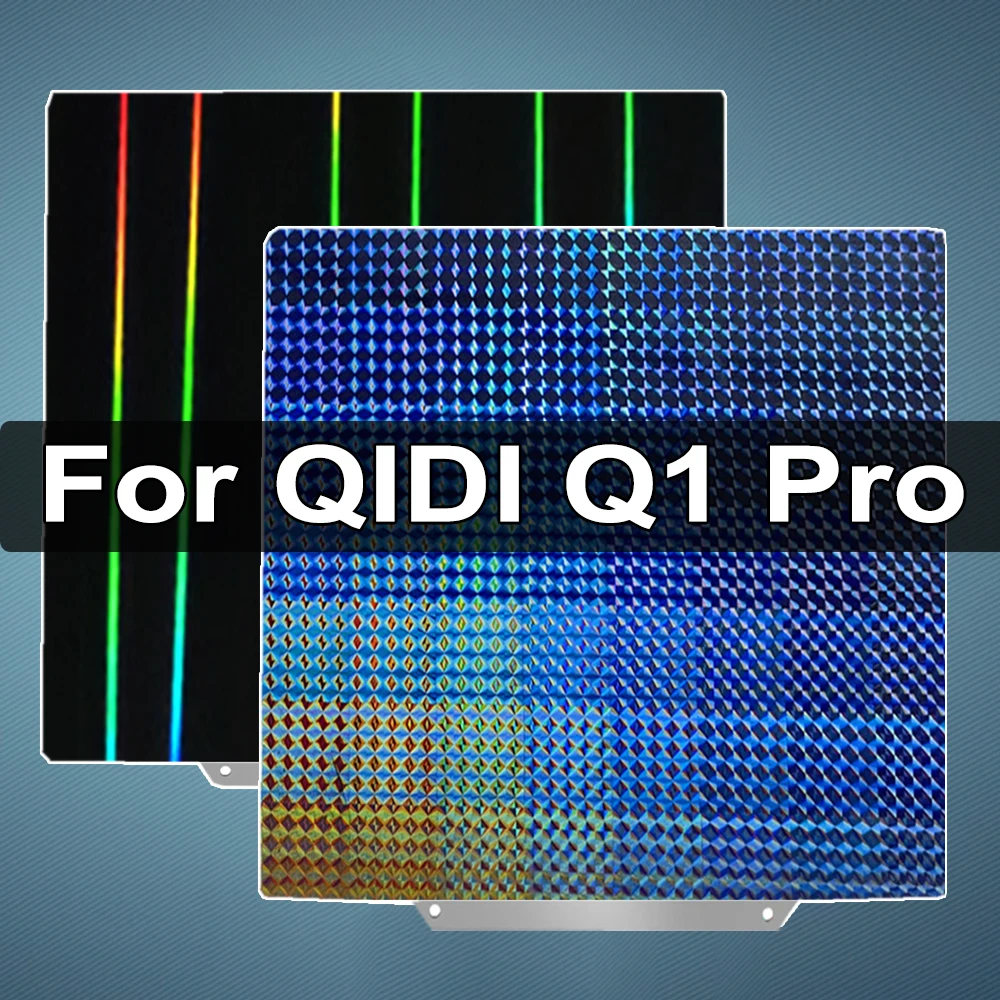 

Build Plate For QIDI Q1 Pro PEI Sheet PEO PET H1H Double Sided Heated Bed Spring Steel Print Plate for QIDI Q1 Pro Ankermake M5