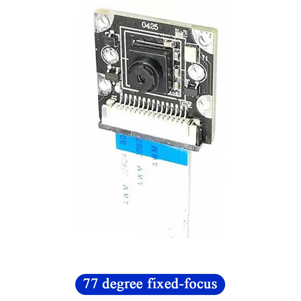IMX219 Camera Module 8MP CSI Interface with 15-Pin 15cm Adapter Cable High-Definition Fixed Focus and Autofocus Cameras