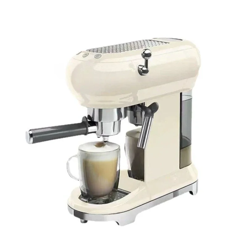 Coffee machine retro espresso machine small household semi-automatic compact coffee machine