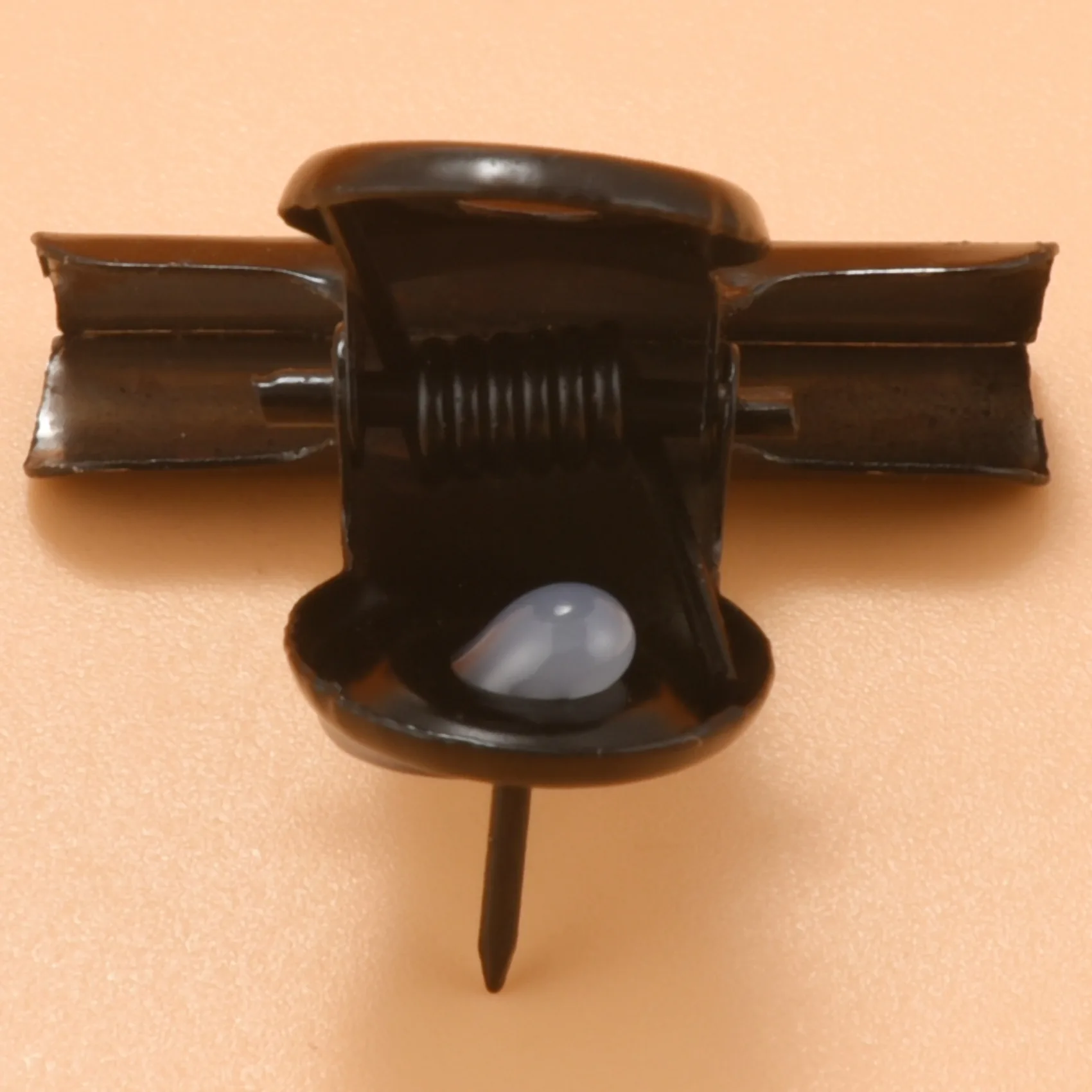 Reliable30pcs Black Push Pins Clips With Thumb Tacks Set For School Artworks Projects On Cork Board Photos On Bulletin