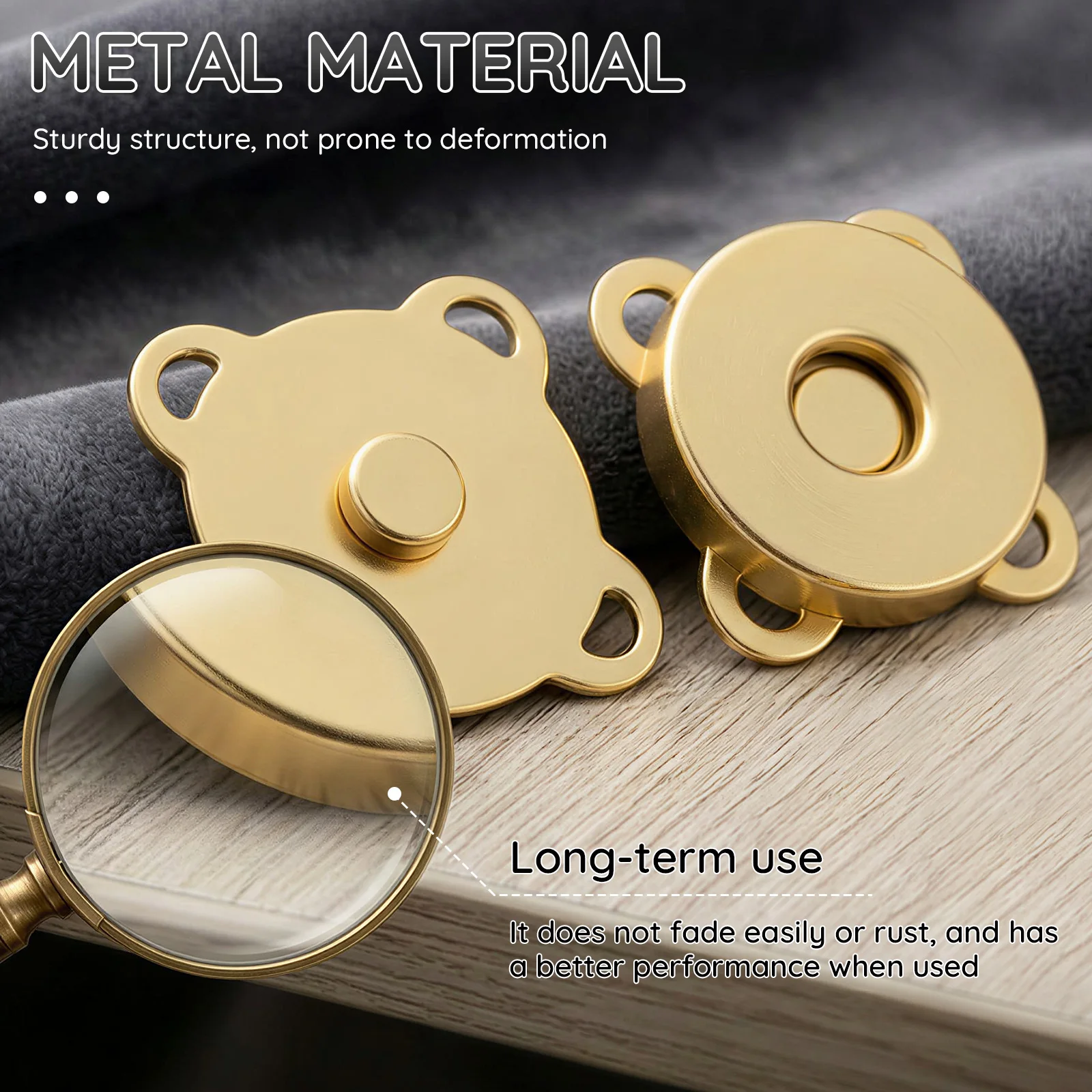20 Sets Magnetic Snap Buttons  - đánh giá và giá Snap Fastener Set
