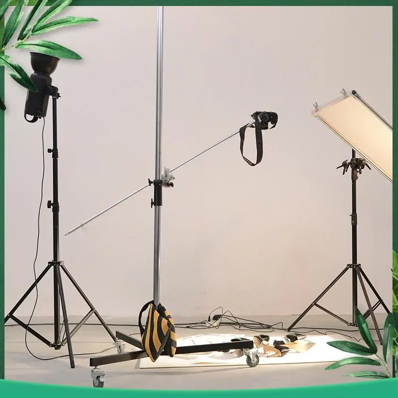 (NEW) Metal Heavy Duty Grip Head C-Type Photography Magic Head Turntable Mounting Adapter For Light Stand