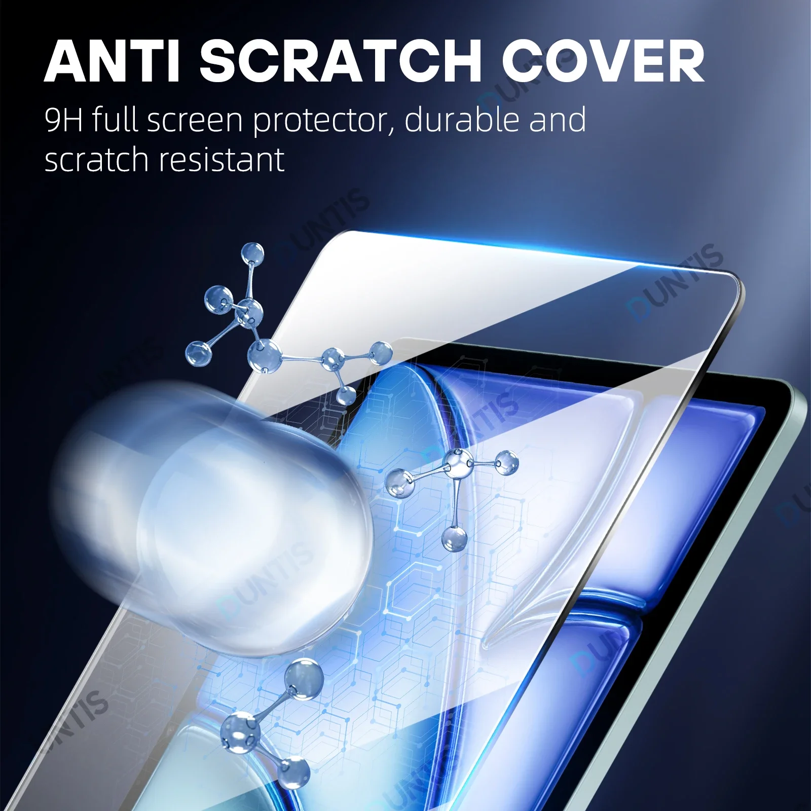 2Pcs Tempered Glass Screen Protector For iPad Pro Air 13 11 12.9 2025 M5 M4 M3 M2 Air 5 4 10th 9th Generation Mini 6 7 HD Film