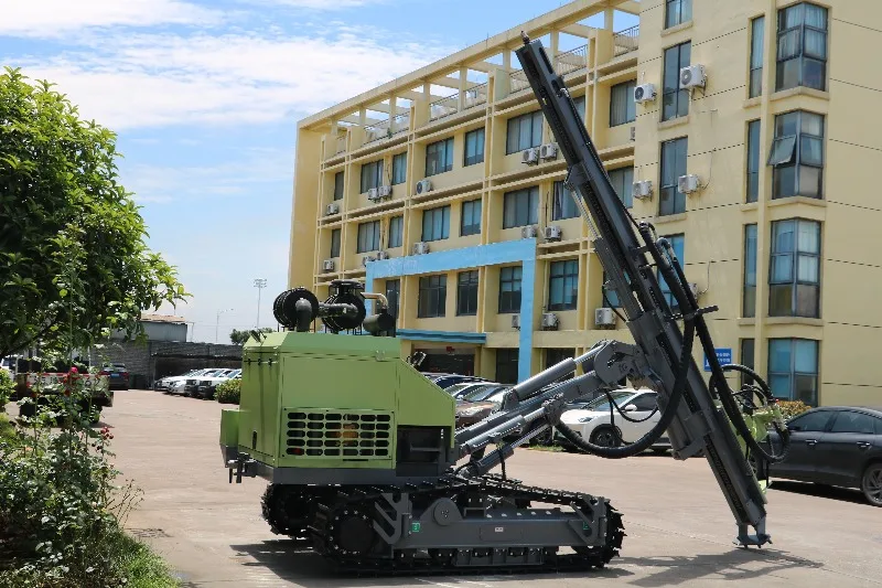 Customized Deep Rotary Head Small Hydraulic Down-the-hole DTH Drill Rig Mining Drill Rig Borehole Machine for Open Pit Mine