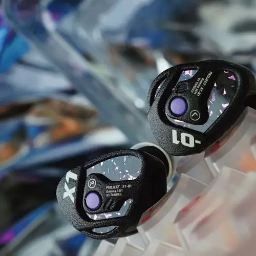 Imagen 2 del producto TANGZU Xue Tao 10 mm Unidad de diafragma de vidrio con controlador dinámico único Auriculares con monitor intrauditivo para juegos