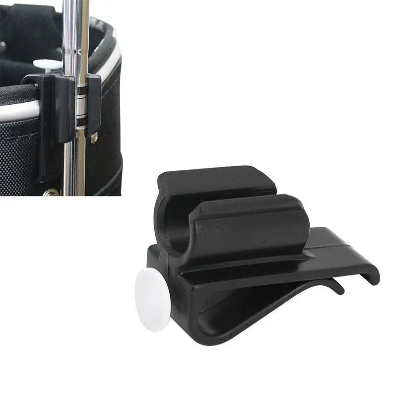 High-Quality Golf Club Clamp ABS Plastic Golf Club Holder Accessories Golf Club Clip for Golf Bag