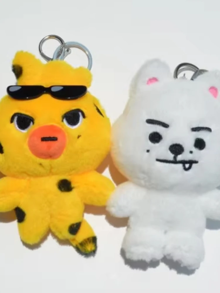 2026 Neuer 10cm JUNGWON Plüsch-Anhänger Kawaii JAKE HEESEUNG Jay Cos Tier-Stoffpuppe Schlüsselanhänger Spielzeug für Fans Geschenk