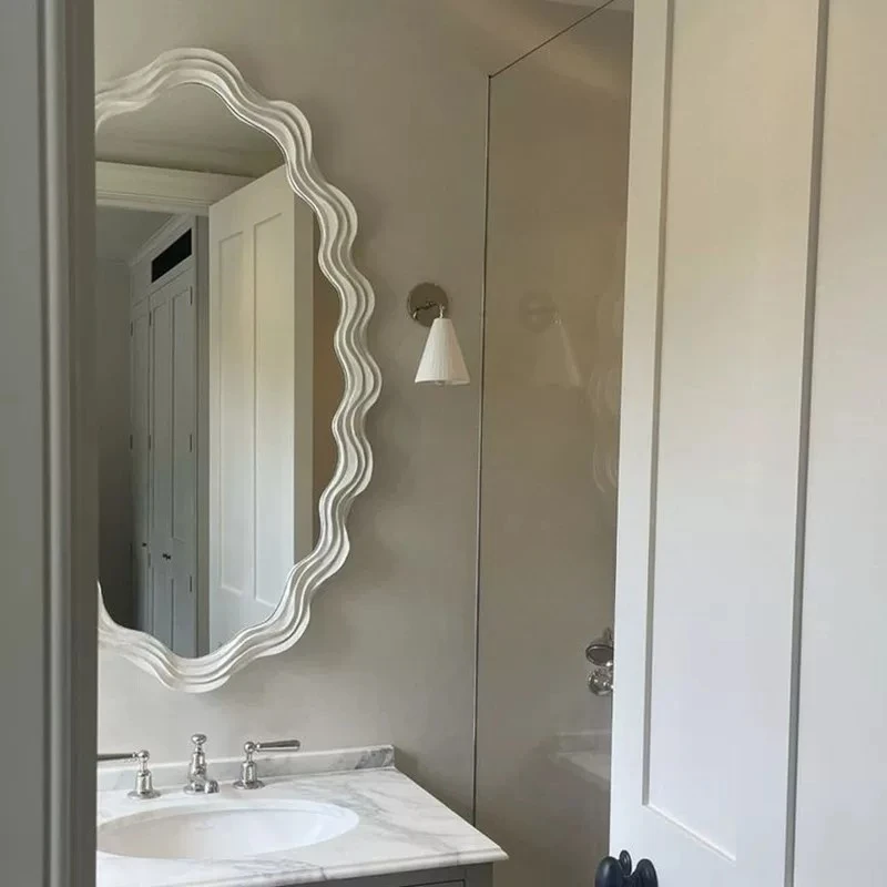Luxury Long Mirror Big Hanging Funky Men Bathroom Bedroom Girls Xenomorph Items Mirror Living Room Espelhos Home Decorations