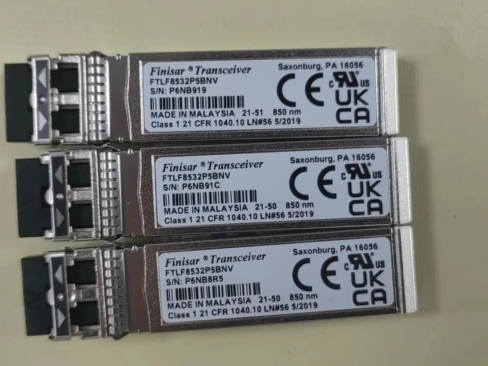 1PCS New FTLF8532P5BNV 32GB SFP Finisar Transceiver Multimode 850NM 32G Optical Switch