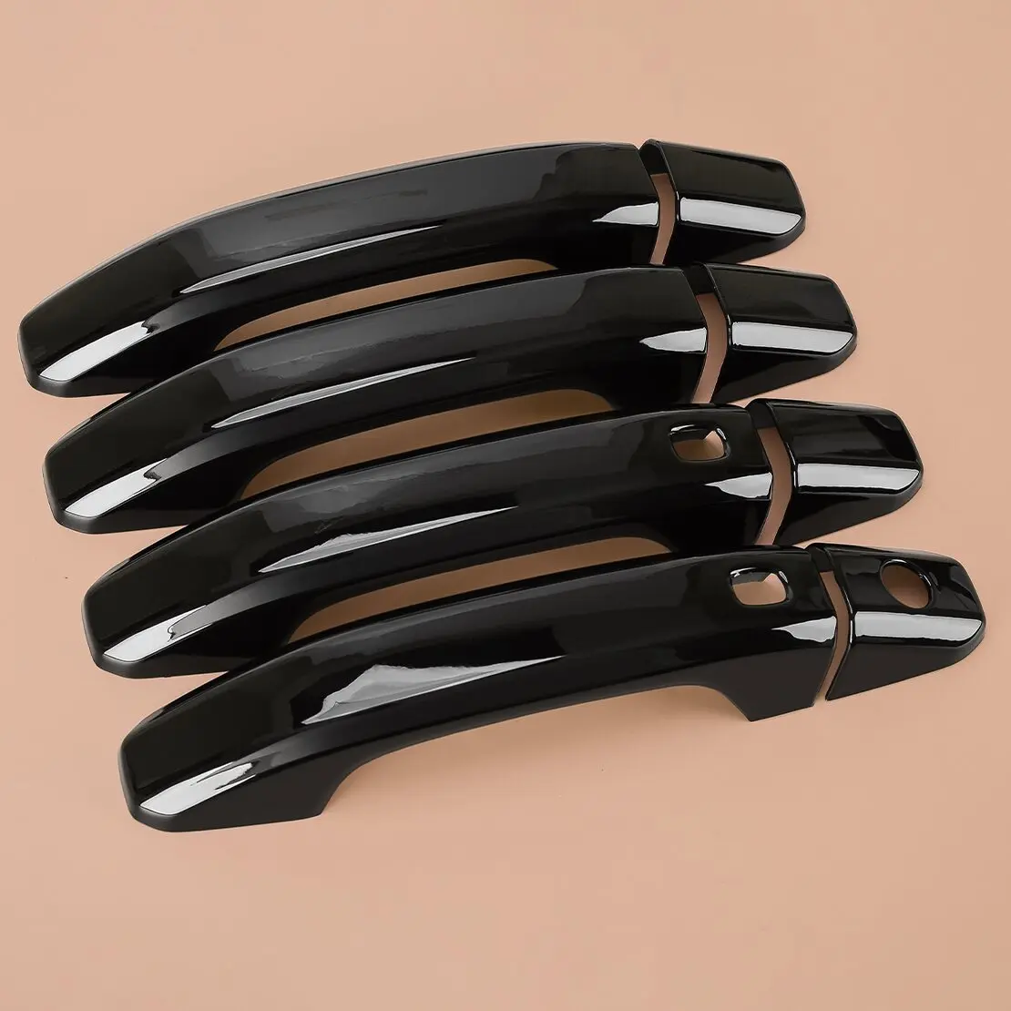 

8pcs/set Gloss Black Exterior Side Door Handle Cover Trim Sticker ABS Fit for Chevrolet Colorado 2023-2024