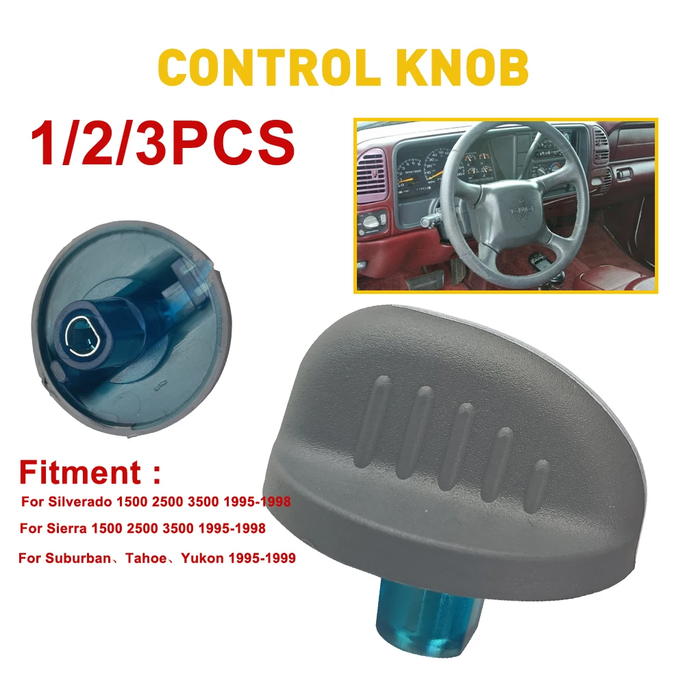 Car Air Conditioning AC Knob for Sierra Silverado 1500 2500 3500 Suburban Tahoe Yukon 1995 1996-1998 Control Knobs Accessories