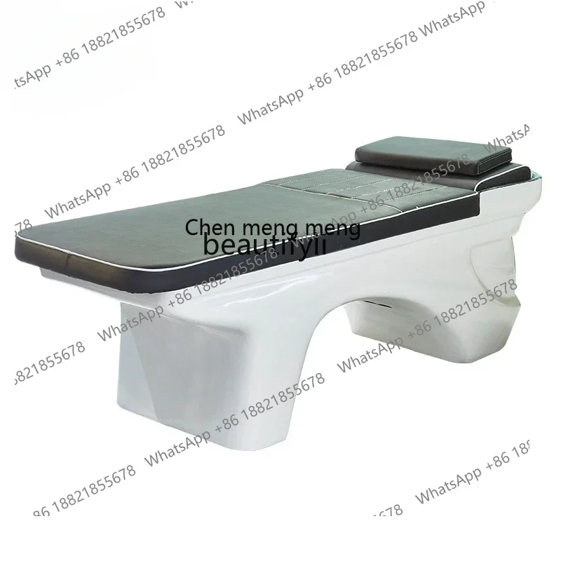 xqThai shampoo bed barber shop special fumigation head therapy full lying hair salon beauty salon massage flushing bed