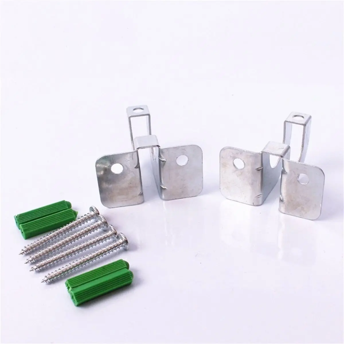 Winter Essential 2Pcs Garden Hose Reel Wall Hangers Rustproof with Screws Storage Rack for Water Backyard Ropes Extension Coards