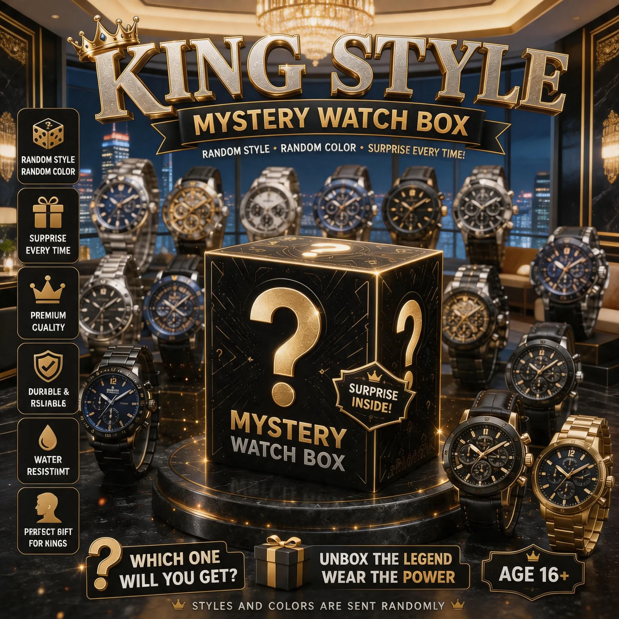 Набор часов-сюрприз в закрытой – обзор и цена Jewelry Watches Box