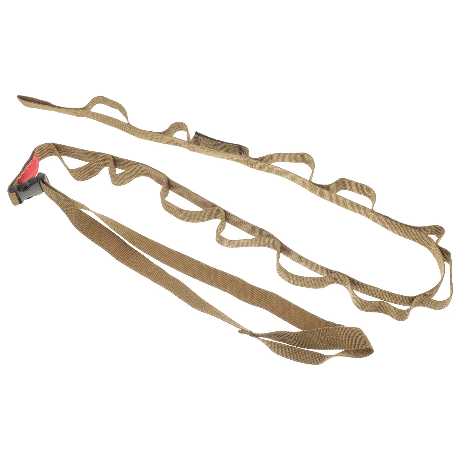 

Travel Clothesline Multifunctional Camping Tent Rope Outdoor Drying Strap Compact Portable Foldable Short Military Green