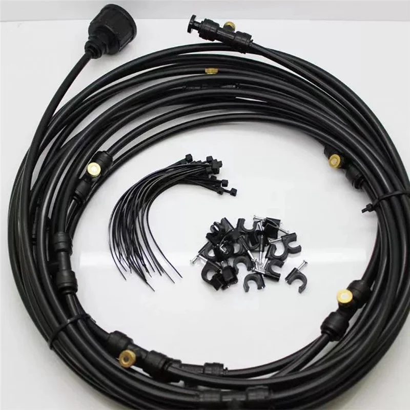 

Tap Water Garden Set Low Pressure Mist System Villa Courtyard Cooling