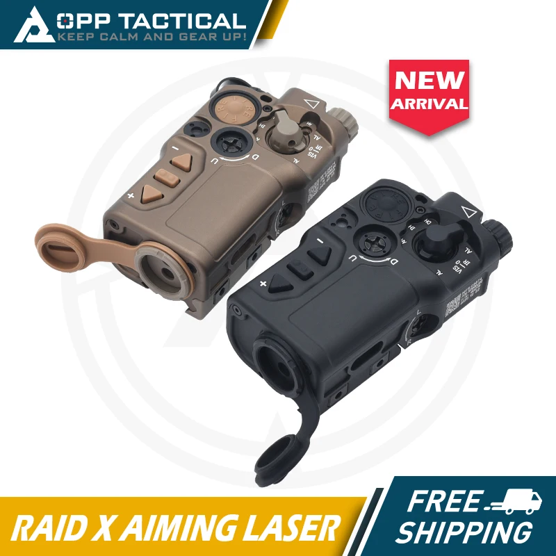 

Metal Raid X Tactical Red IR Laser No Flashlight Green Lasers Ray Strobe Fit 20mm Picatinny Rail Huntinig Weapon Sight Accessory