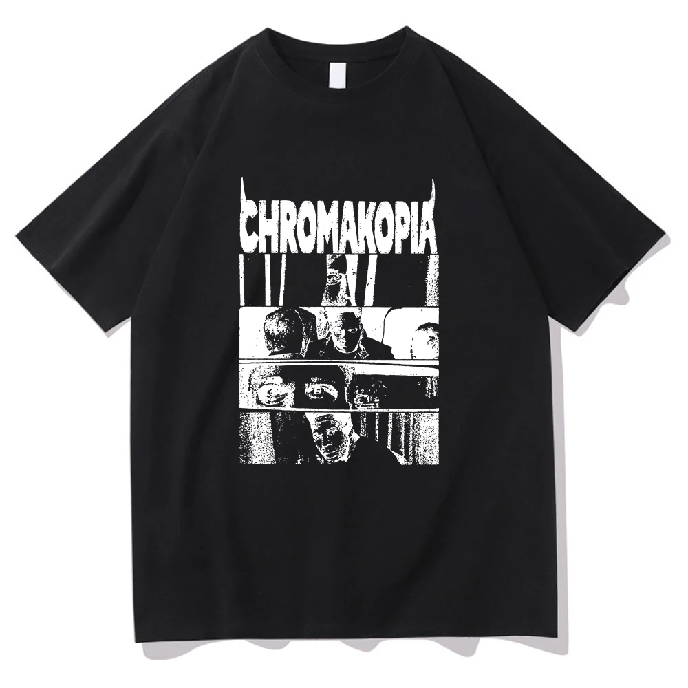 Tyler The Creator Chromakopia T Shirts Men Women Harajuku Retro Tshirt Unisex Casual Vintage Sand Cotton Tee Shirt Tops Clothing