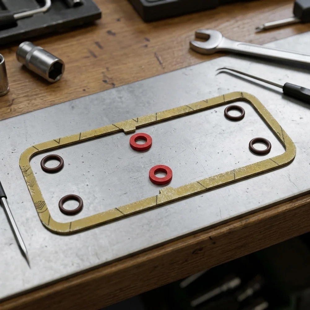 Diesel Pump Gasket Set Pump Cover Repair Kit Enhanced Fuel Delivery Complete Repair Components Demanding Environment Use