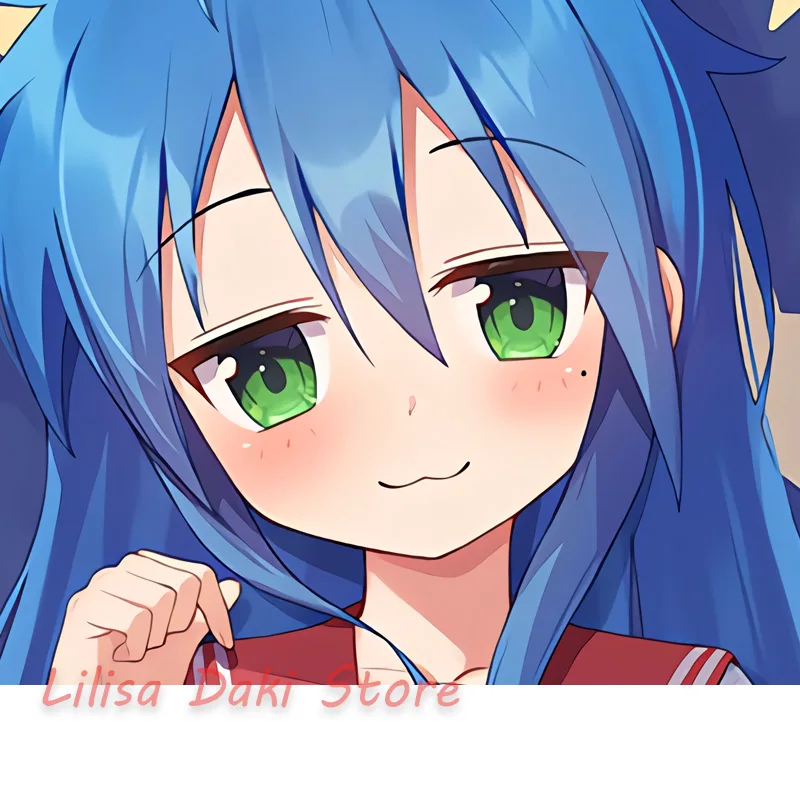 

Dakimakura Konata Izumi Body Pillow Cover Double-Sided Print Anime Life-Size Pillowcase Gifts