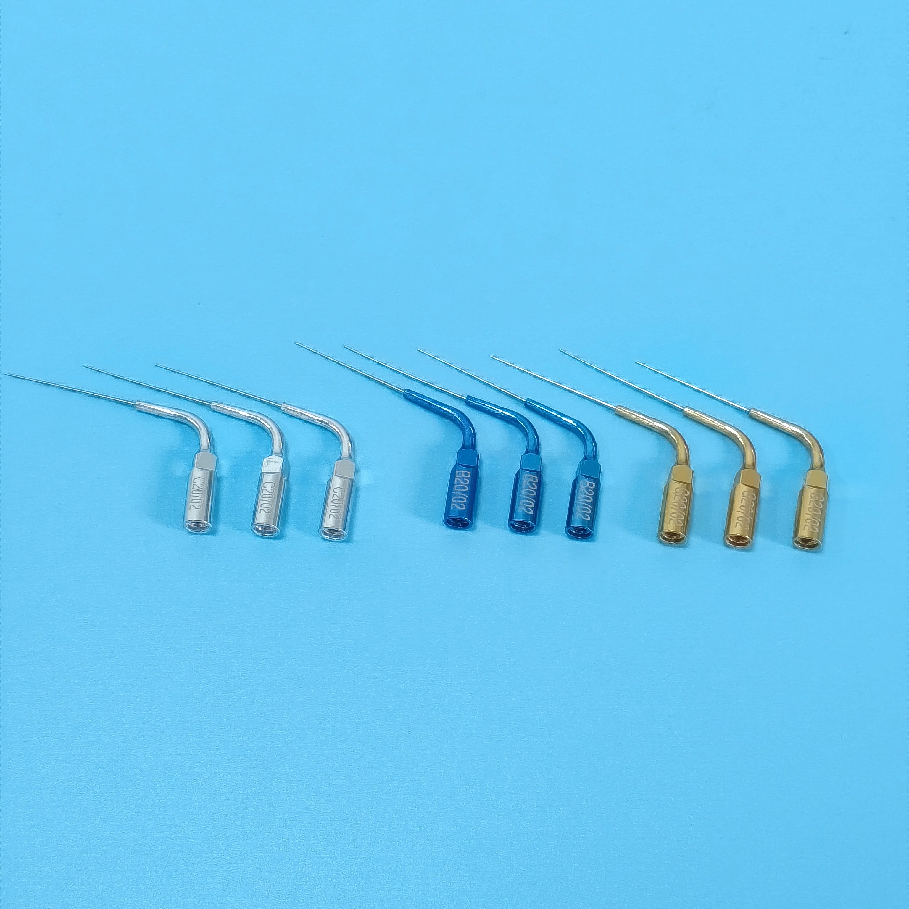 Dental Ultra X Ultrasonic Activator Tips Canal Handpiece Refill Flexible Tip C20/02 G20/02 B20/02 Dentistry Tools Car Clip