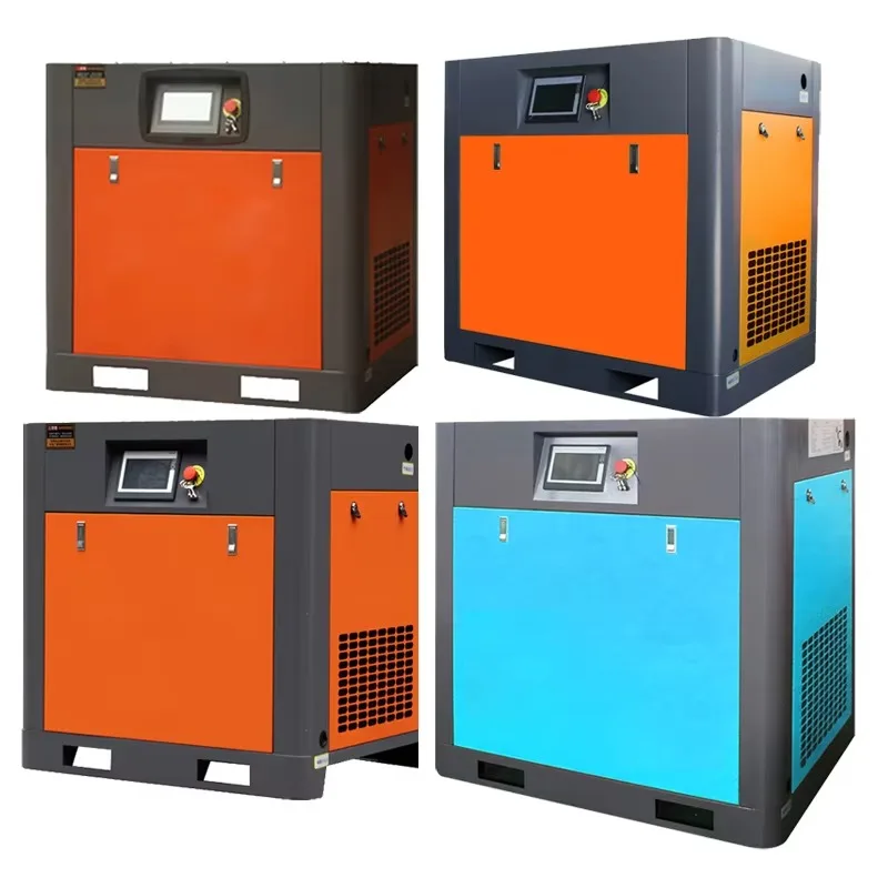 Factory Price Air Compressor Machine 7.5kw 11kw 15kw 22KW 37kw Screw Air Compressors Industrial Equipment Air Compressor