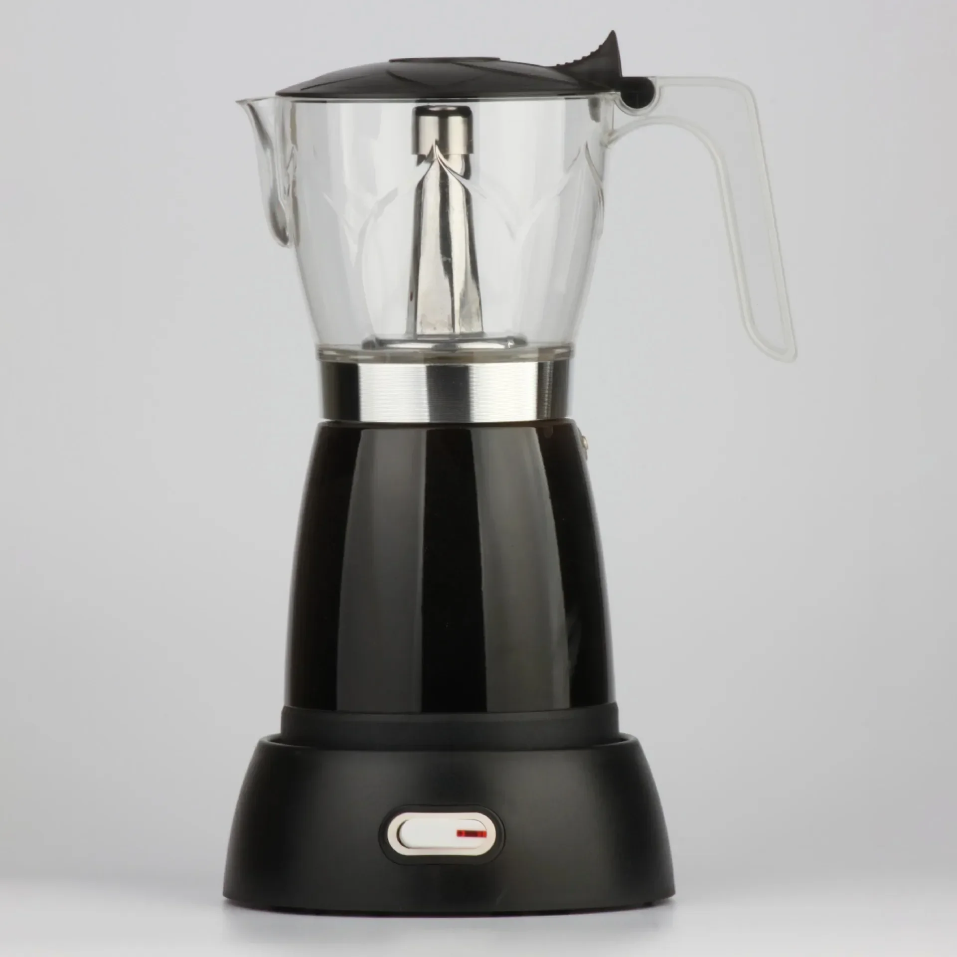 220V electric Mocha pot hand pour Italian coffee maker percolator cold brew coffee making tool