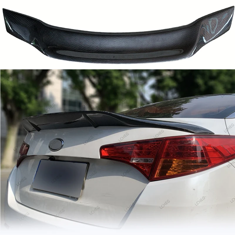 لكيا K5/أوبتيما سبويلر 2010 2011 2012 2013 ألياف الكربون abs التمهيدي الجناح الخلفي R-نوع سبويلر الملحقات