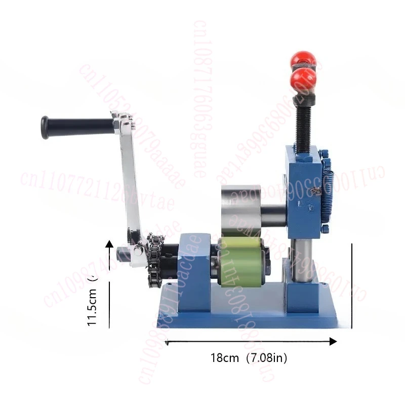 

Станок для прокатки ювелирных изделий, ручной пресс для браслетов и колец с регулируемой Т-образной планкой, 45 # Утюг, стабильная основа, идеально подходит для ювелирных изделий