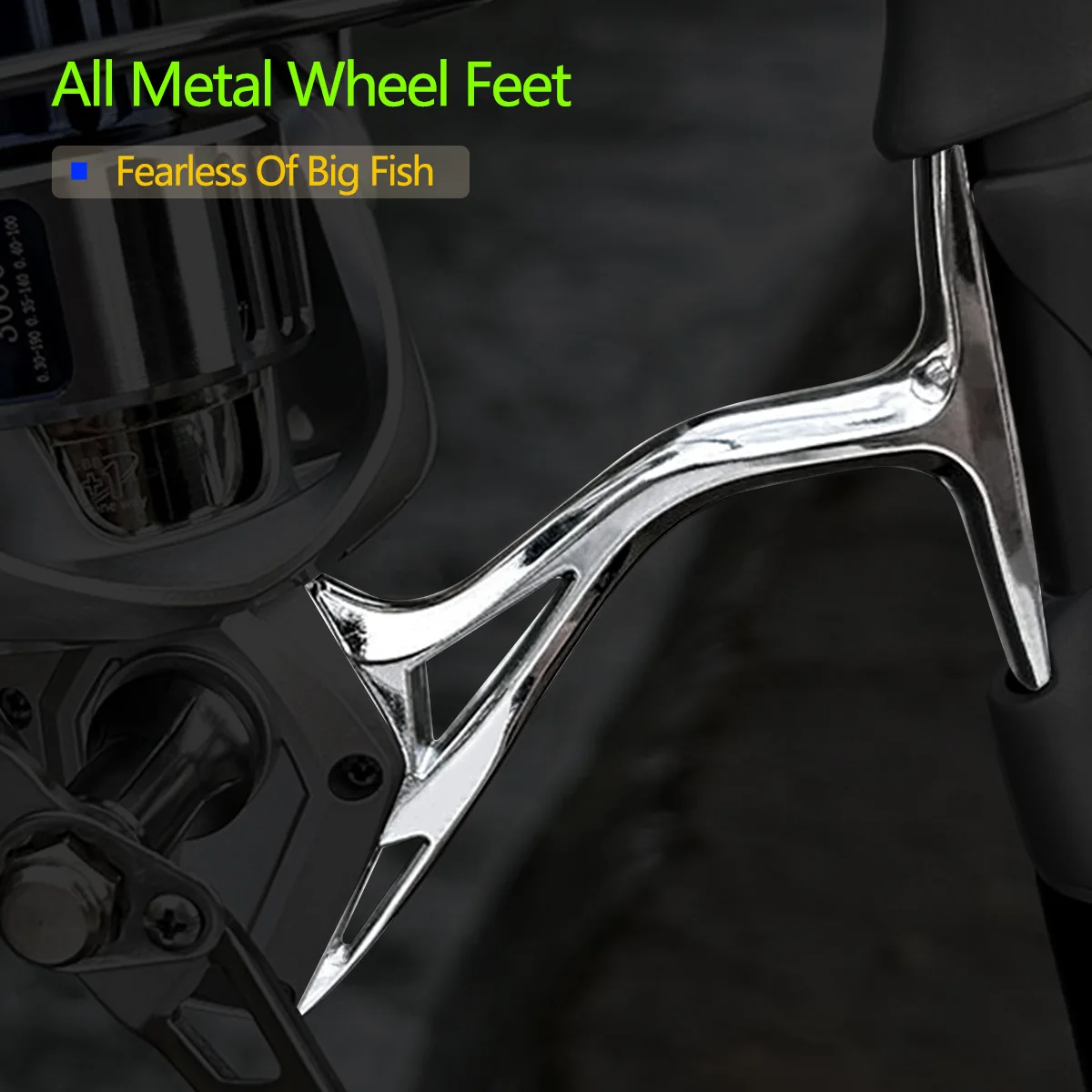 Seawater Spinning Fishing Reel All Metal Rocker Arm/Line Cup/Foot Waterproof Designs Stainless Steel Bearings Antirust Wheel 5.2