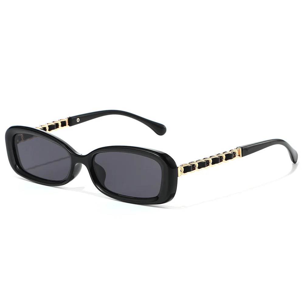

8808 Compact Cat-eye Sunglasses for Men Women, Fashion Rectangular Sun Glasses, Retro Stylish Personalized Square Shades 605520