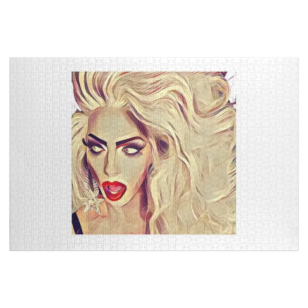 

Alyssa Edwards Jigsaw Puzzle With Personalized Photo Personalize Custom Name Wood Puzzle