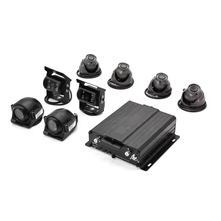 8 قنوات 1080P H.265 مركبة الصندوق الأسود MDVR مسجل فيديو رقمي مع 4G GPS WIFI لشاحنة حافلة تاكسي #1