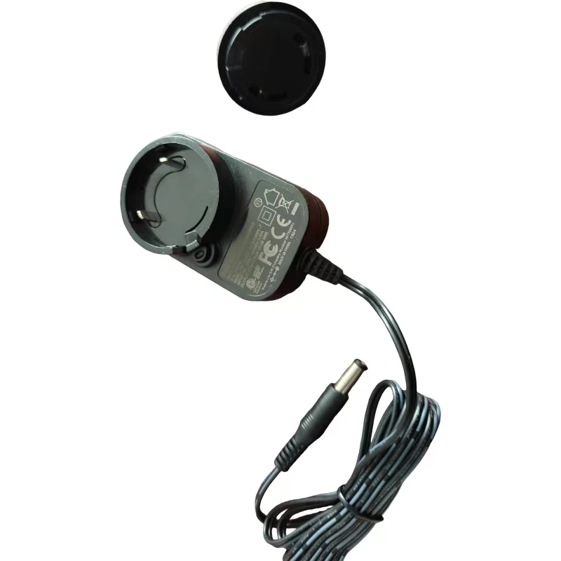 12V Power Supply Adapter Universal AC to DC Charger Power Interchangeable Plugs 12V 1.5A for Camera DVR Router