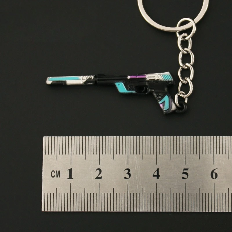 5cm Valorant Game Peripherals Mini Metal Model Props Empty Wing Geometry Back Packaging Accessories Keychain Birthday Gifts Toys