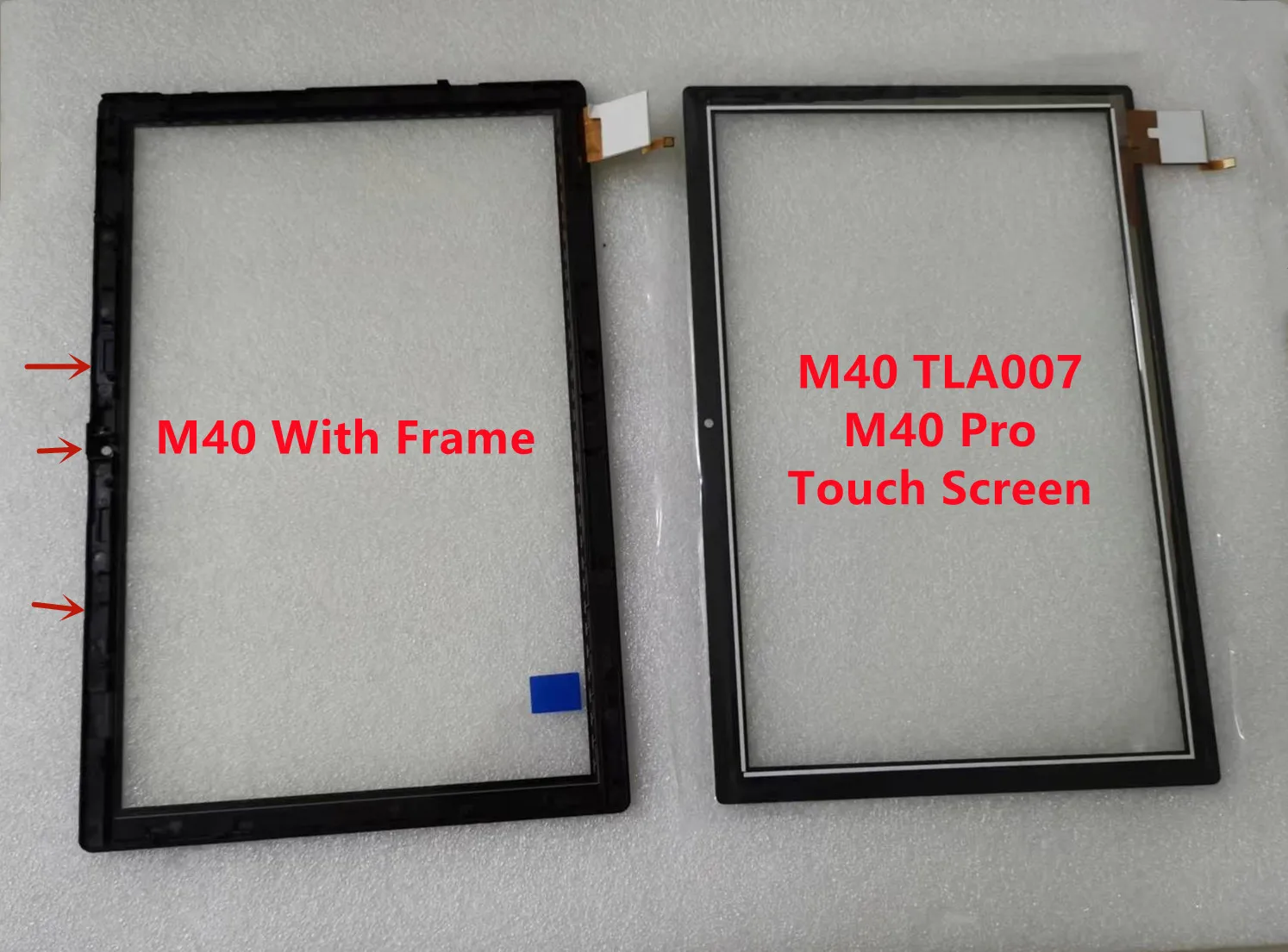 Imagem -03 - Lcd Display Touch Screen Digitalizador com Moldura Teclast M40 Pro M40 M40 101 40 Pinos 2.5d 100 Testado Novo