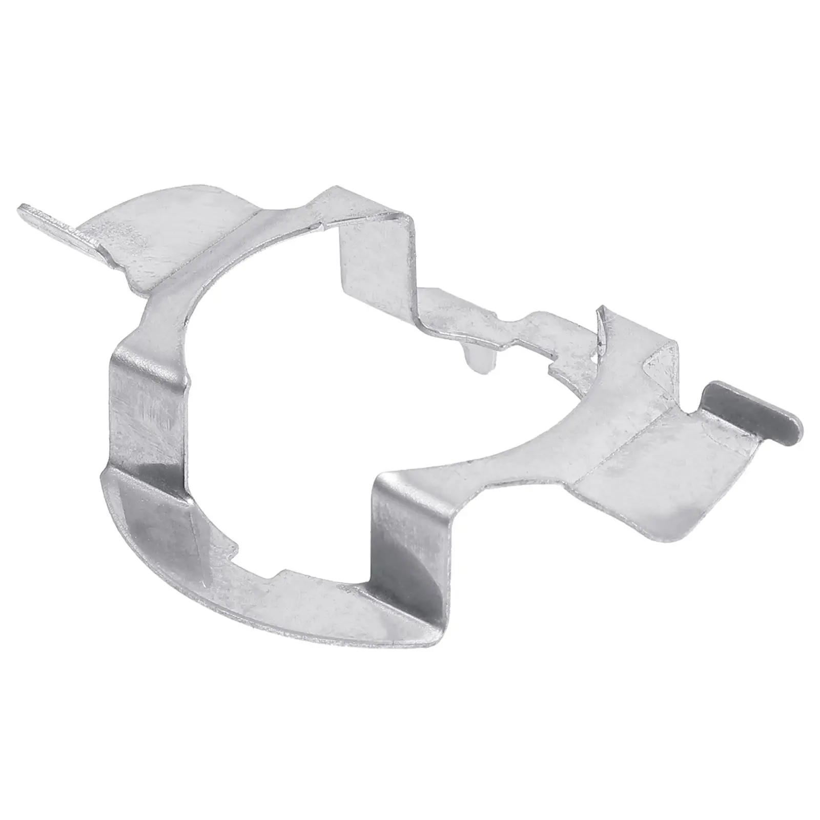 4Pcs H7 LED Bulb Retainers Stainless Steel Adapter Clips Car Lamp Holder High Temperature Resistant Easy