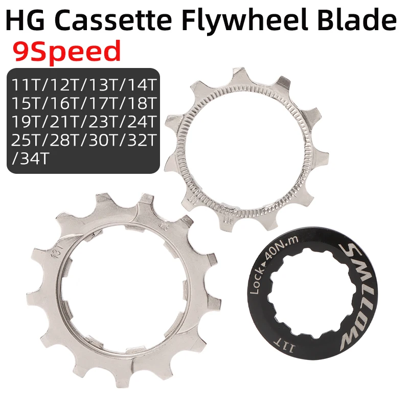 

1 шт. MTB шоссейный велосипед зубчатый механизм свободного хода 9 скоростей 11T 12T 13T 14T 15T16T17T18T30T34T велосипедные кассетные звездочки аксессуары для велосипеда