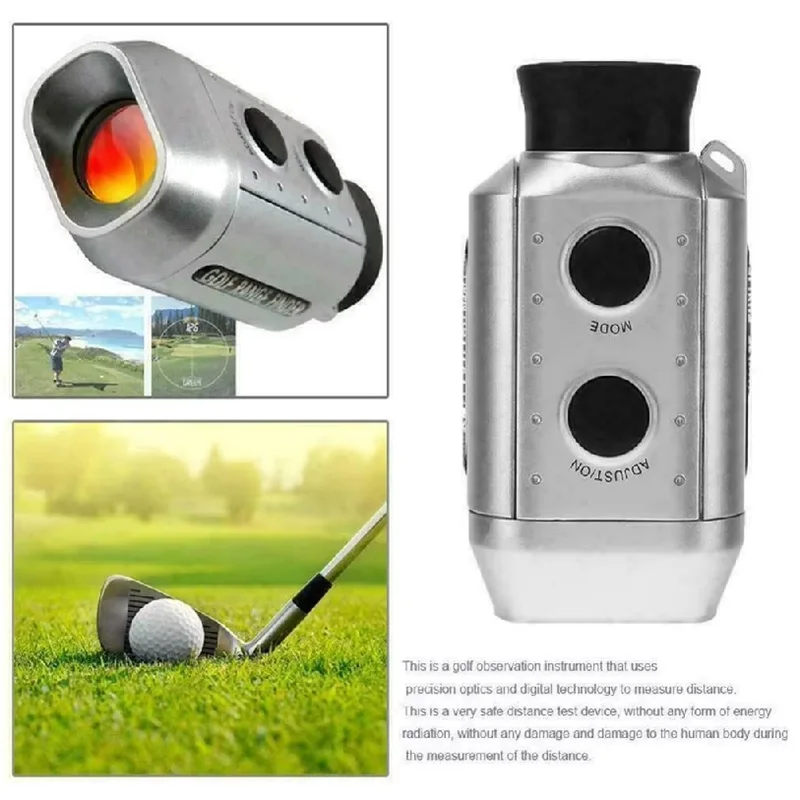 Pocket Golf Range Finder 7 Times Magnification with 462 ft